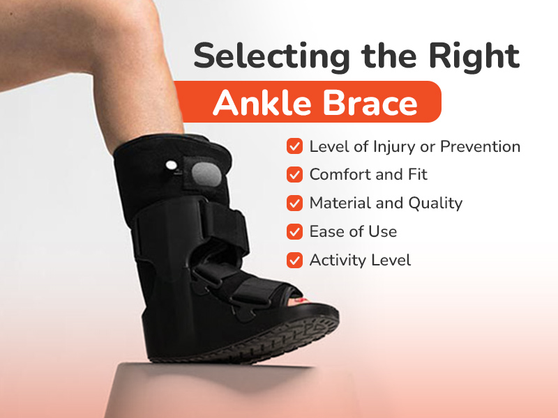 Selecting the Right Ankle Brace