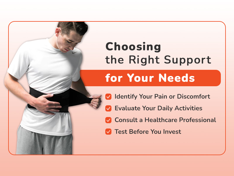 Choosing the Right Support for Your Needs