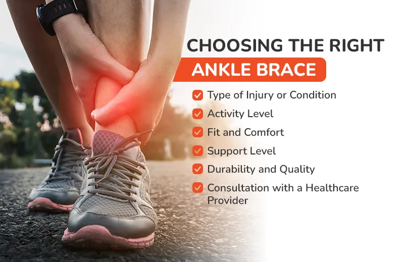 Choosing the Right Ankle Brace