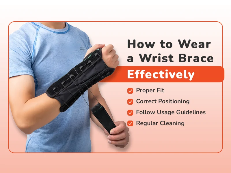 How to Wear a Wrist Brace Effectively