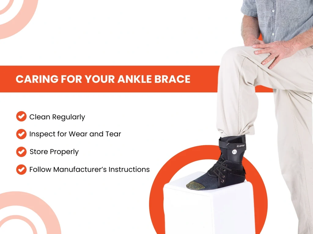 Caring for Your Ankle Brace